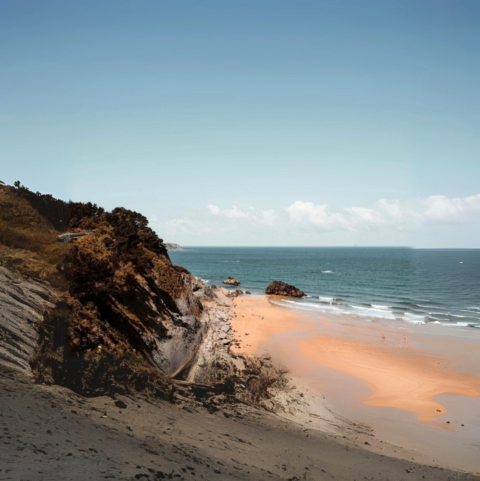 plage pays basque mer vague holistique