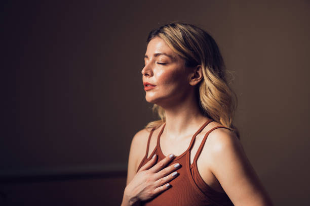 techniques respiration femme stress anxiété